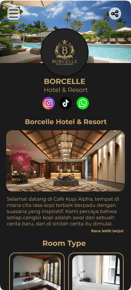 Hotel, Resort & Villa
